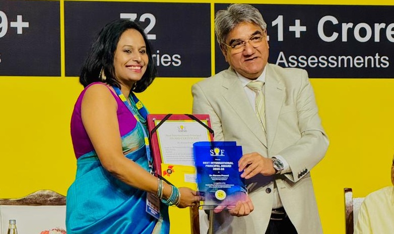 FOUR CONSECUTIVE YEARS OF GLOBAL RECOGNITION FOR DR. KARUNA PRASAD