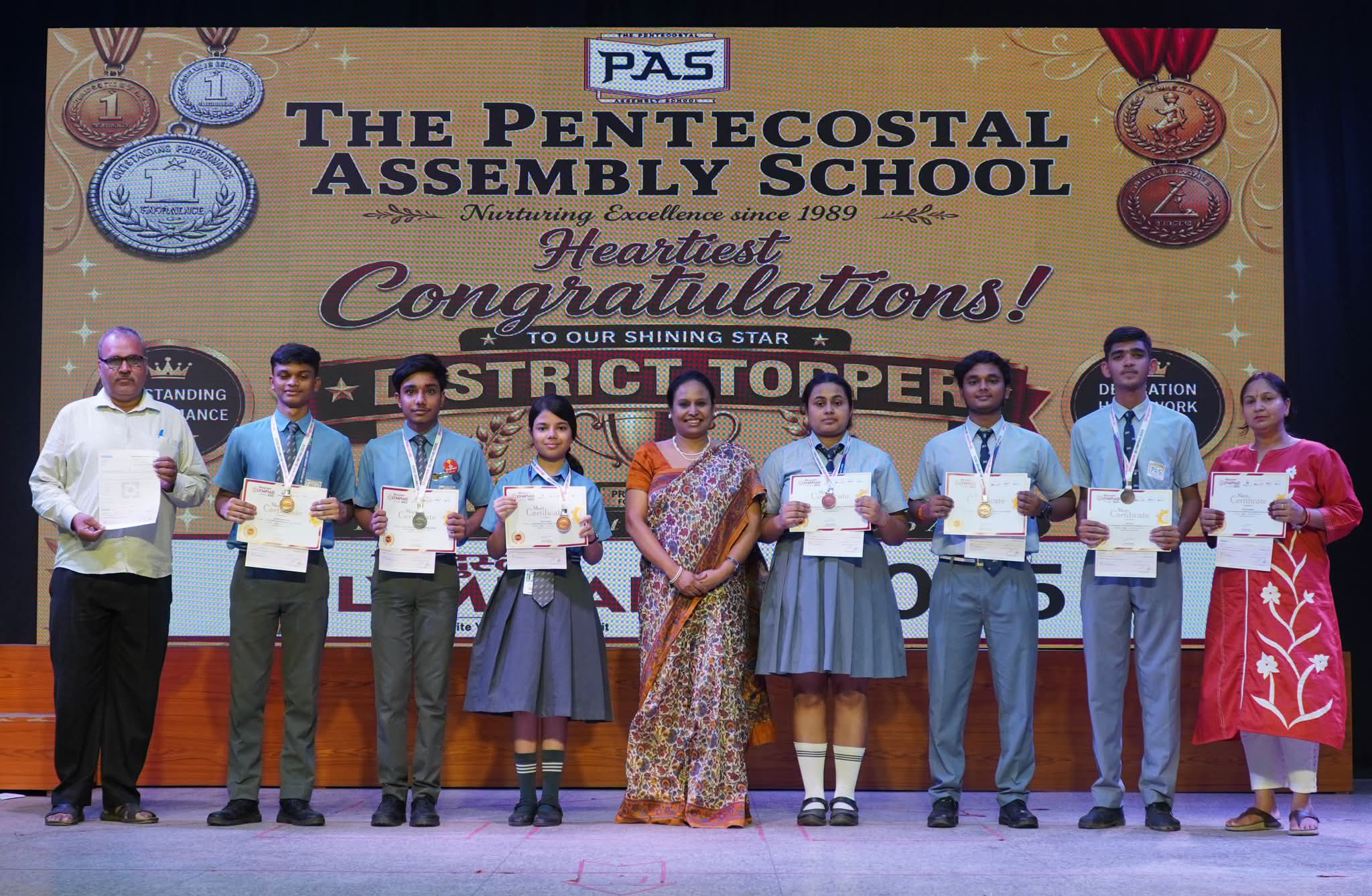 PAS Students Excel at Hindustan Olympiad 2025